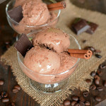 Диетическое шоколадное мороженое